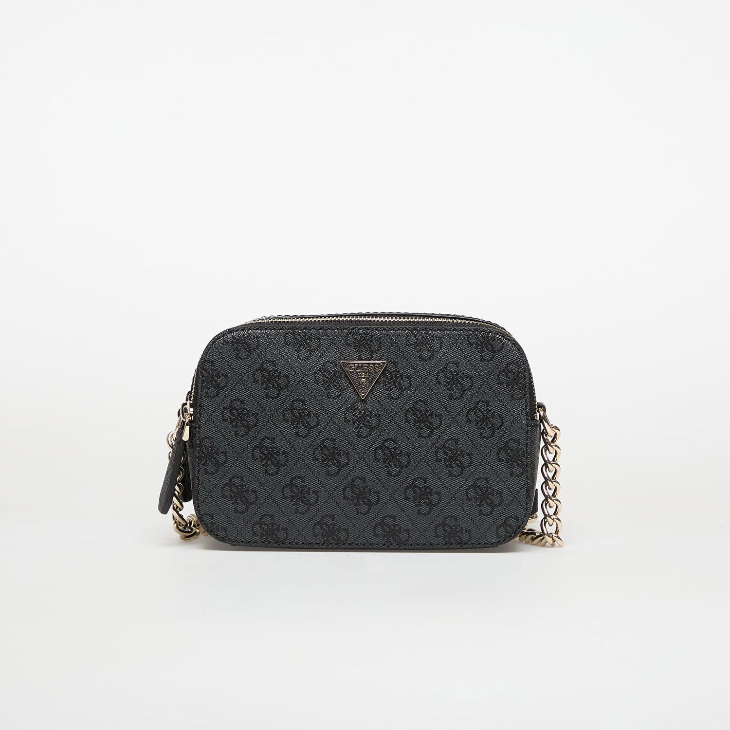 Чанта през рамо GUESS Noelle Ii Logo Crossbody Camera Bag Черно | HWBG9672140-CLO, 0