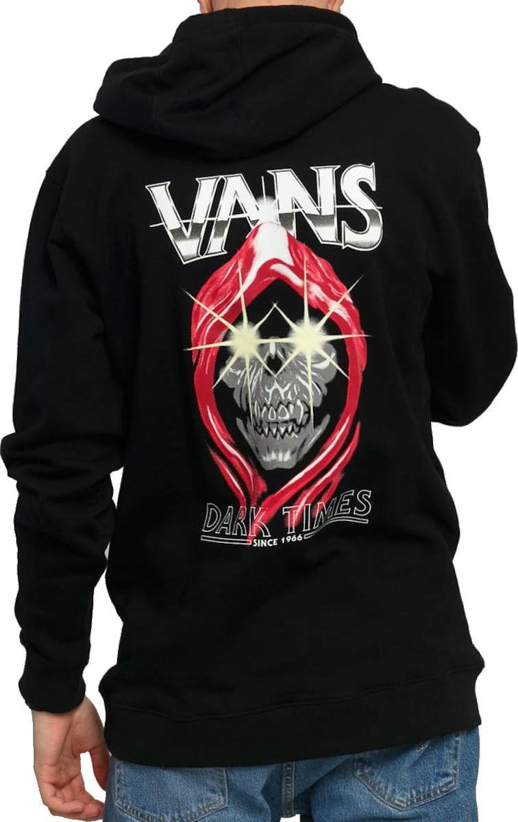 Суитчър Vans Dark Times Hoodie Черно | vn0a49svblk1, 1