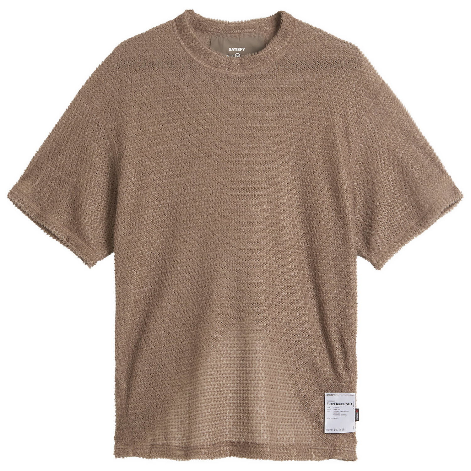 Тениска Satisfy GhostFleece AD T-Shirt, Size Small Кафяво | 11066-FA, 0