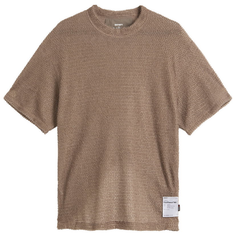 Тениска Satisfy GhostFleece AD T-Shirt, Size Small Кафяво | 11066-FA