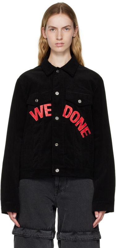Яке бомбър We11done We11Done Corduroy Jacket Черно | WD-DJ3-22-375-U-BK, 0