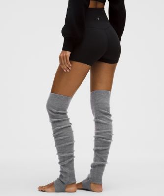 Чорапи lululemon Evolution Warm-Up Leg Warmers Черно | prod9490390, 9