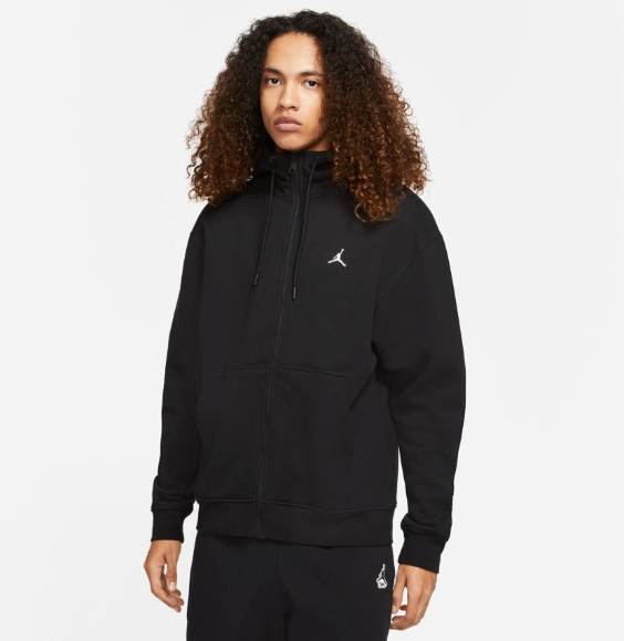 Суитчър Jordan Essentials Fleece Full-Zip Hoodie Черно | DA9810-010, 0