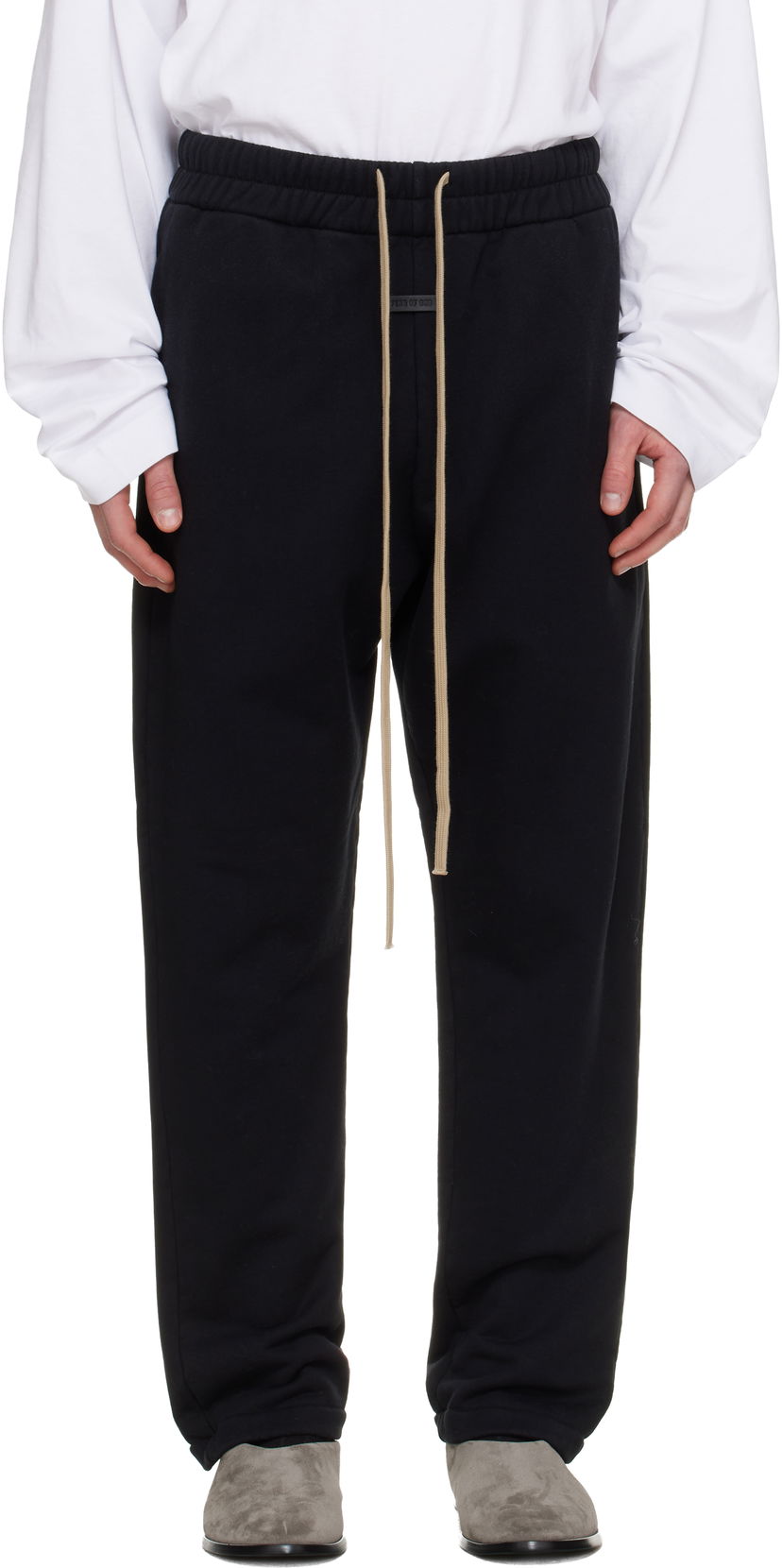Спортни панталони Fear of God Fear of God Relaxed Sweatpants Черно | FG25FW15-151TER-001