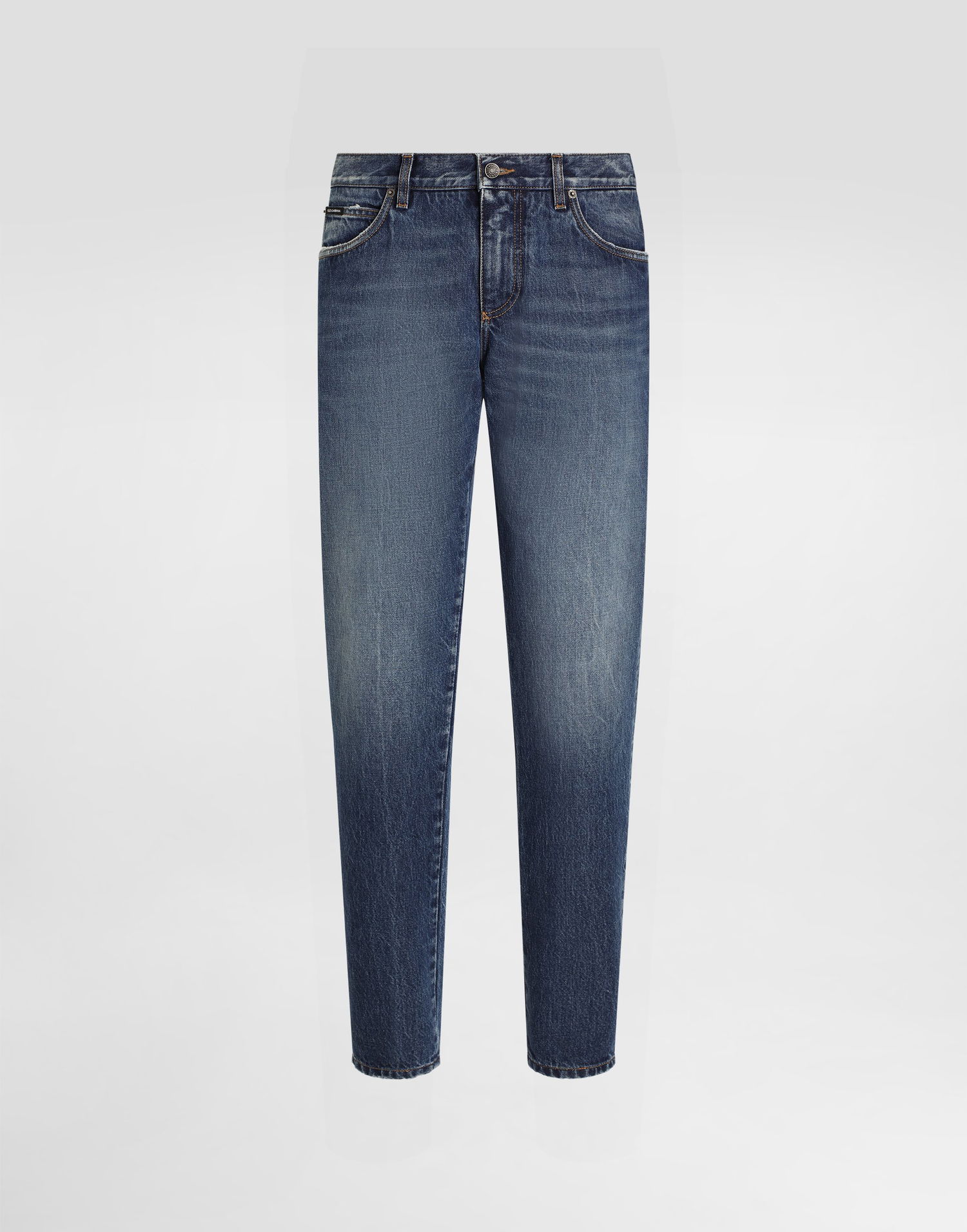 Дънки Dolce & Gabbana Regular Fit Cotton Jeans With Tag Синьо | GYJCCZG8MU2S9001, 0