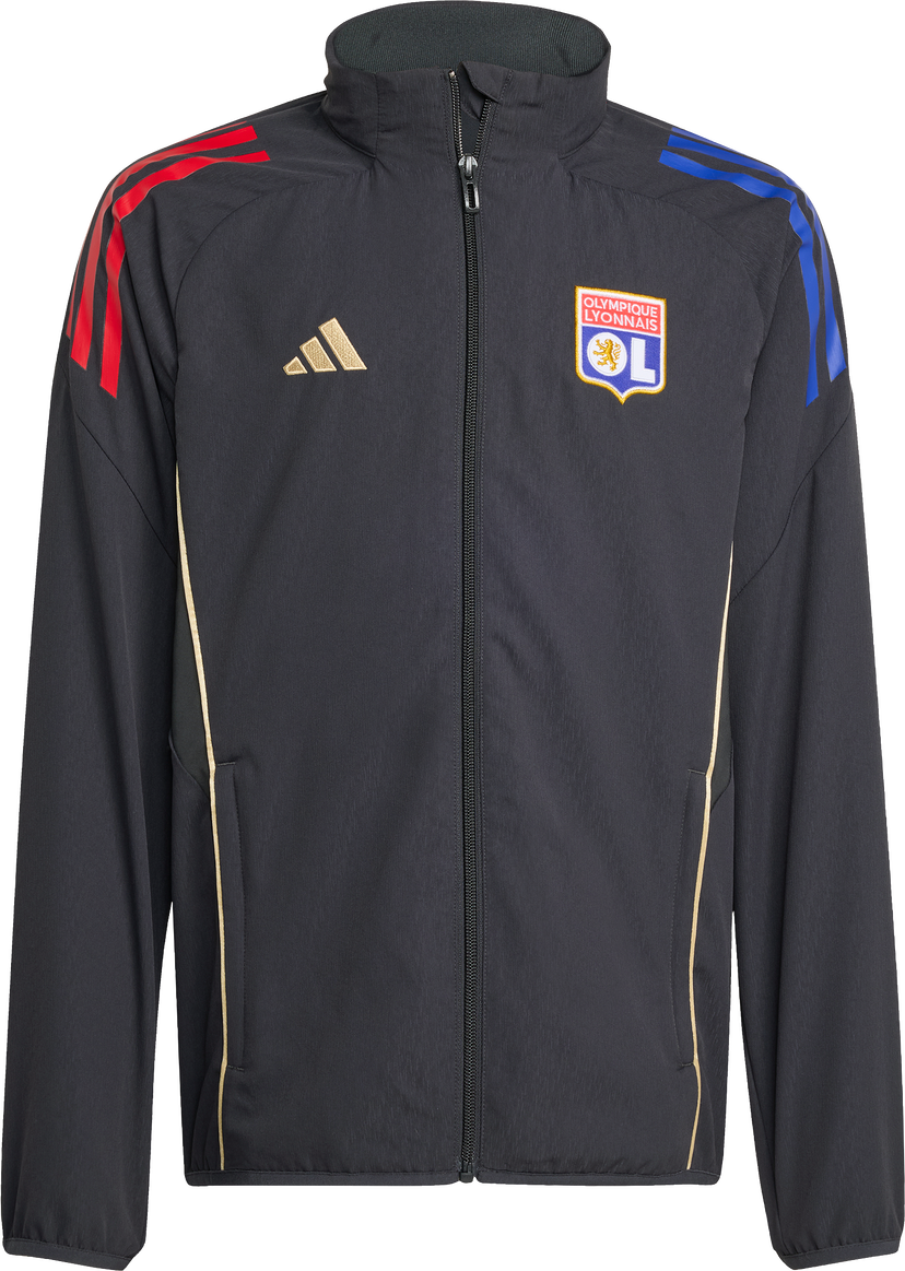 Яке adidas Originals Olympique Lyonnais Pre-Match Jacket 2025/26 Черно | jl9452