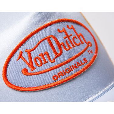 Шапка с козирка Von Dutch Trucker Cary Satin Lt.Blue/Gold Жълто | VD7030412, 2