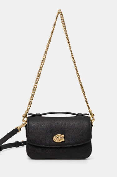 Чанта през рамо Coach Leather Crossbody Bag Черно | CW565, 0