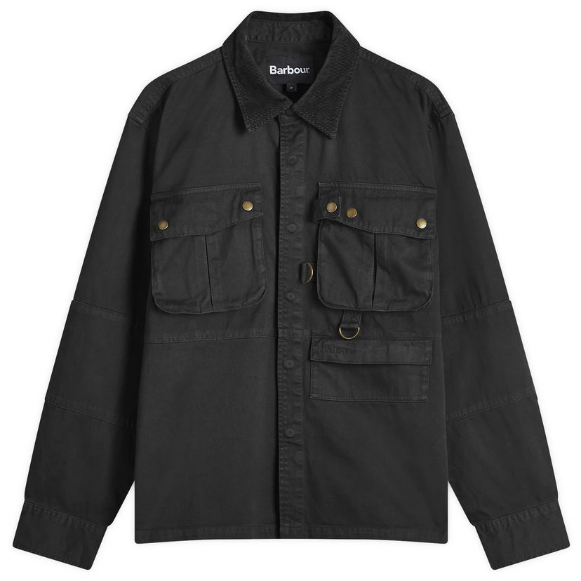 Риза Barbour Heritage Oakmoor Twill Overshirt Черно | MOS0380BK11