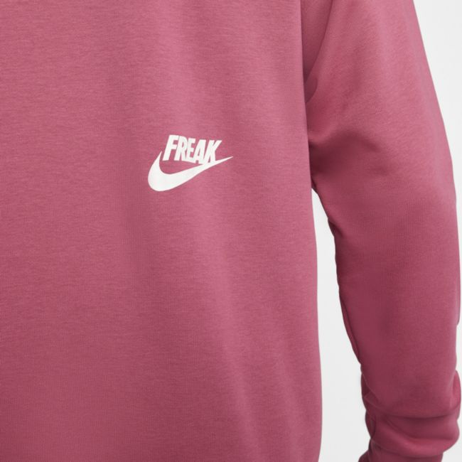 Суитчър Nike Giannis Sweatshirt Basketball Hoodie Лилаво | DQ5649-633, 1