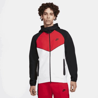 Ветровка Nike Sportswear Tech Fleece Windrunner Червено | FZ4709-100, 2