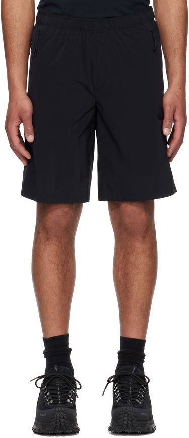 Къси панталони Moncler Moncler Logo Patch Shorts Черно | K10912B0000759865, 0