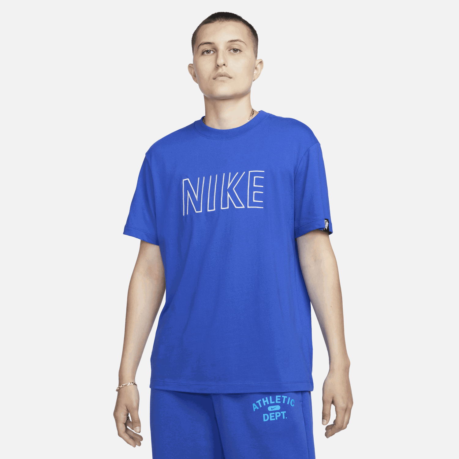 Тениска Nike Sportswear Синьо | FJ4931-480, 0
