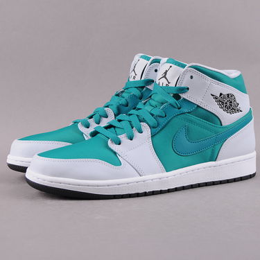 Кецове и обувки Jordan Air Jordan 1 Mid "Lush Teal" Тюркоазено | 554724-306, 1