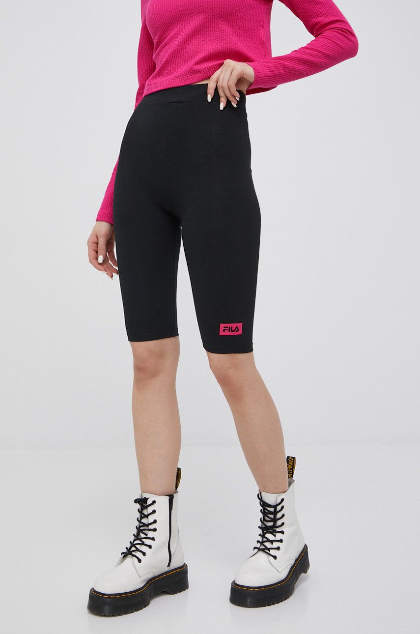 Къси панталони FILA Fila High Waist Bike Shorts Черно | FAW0140, 0