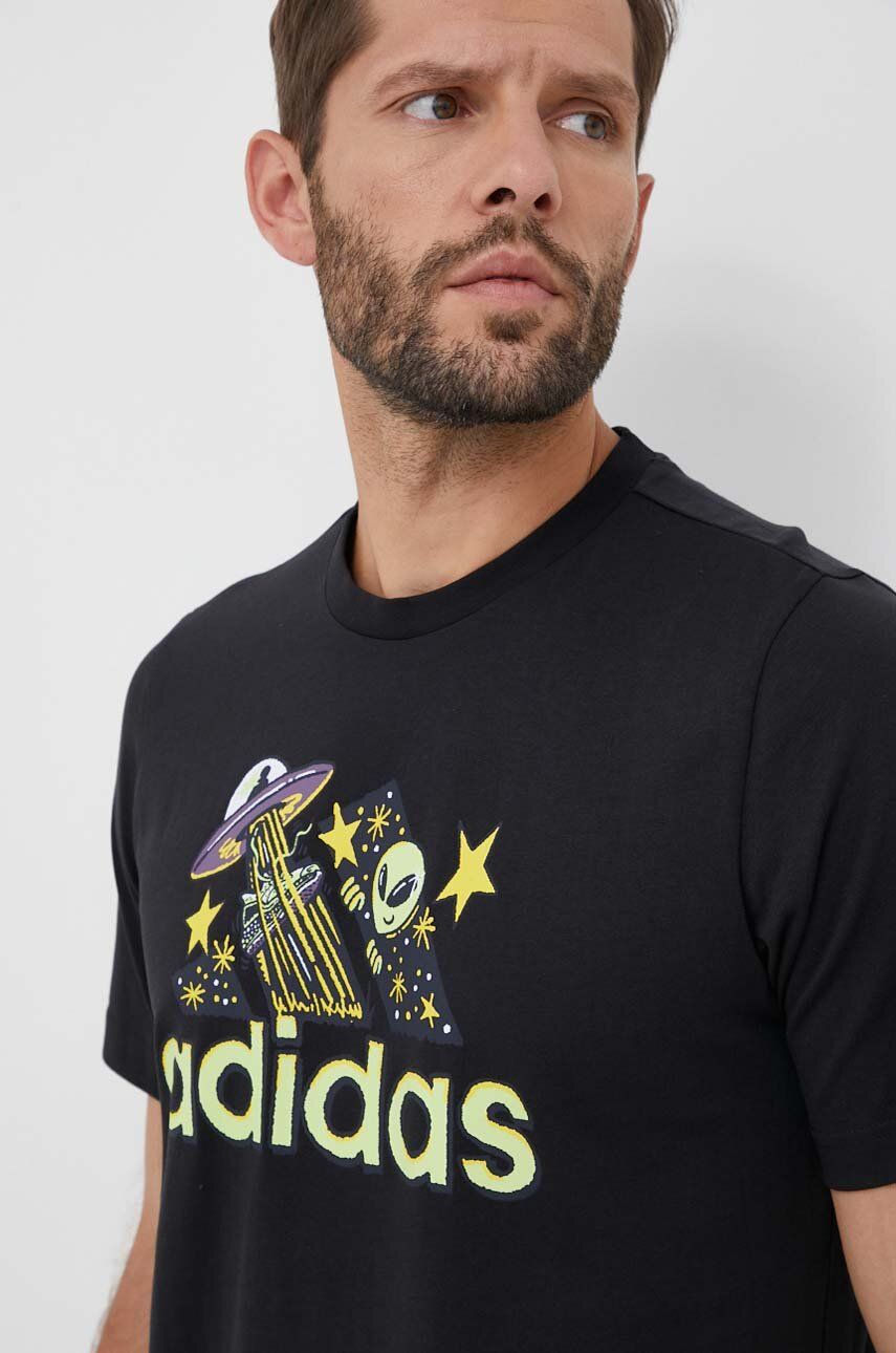 Тениска adidas Originals Sportswear Doodle Graphic T-Shirt Черно | IL2827, 0