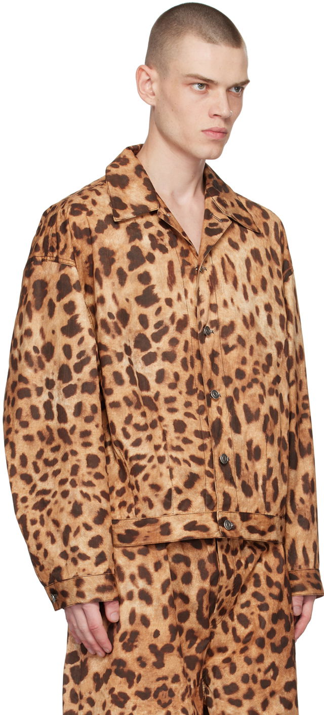 Яке We11done We11done Allover Print Jacket Кафяво | WD-JK1-23-245-U-BR, 1