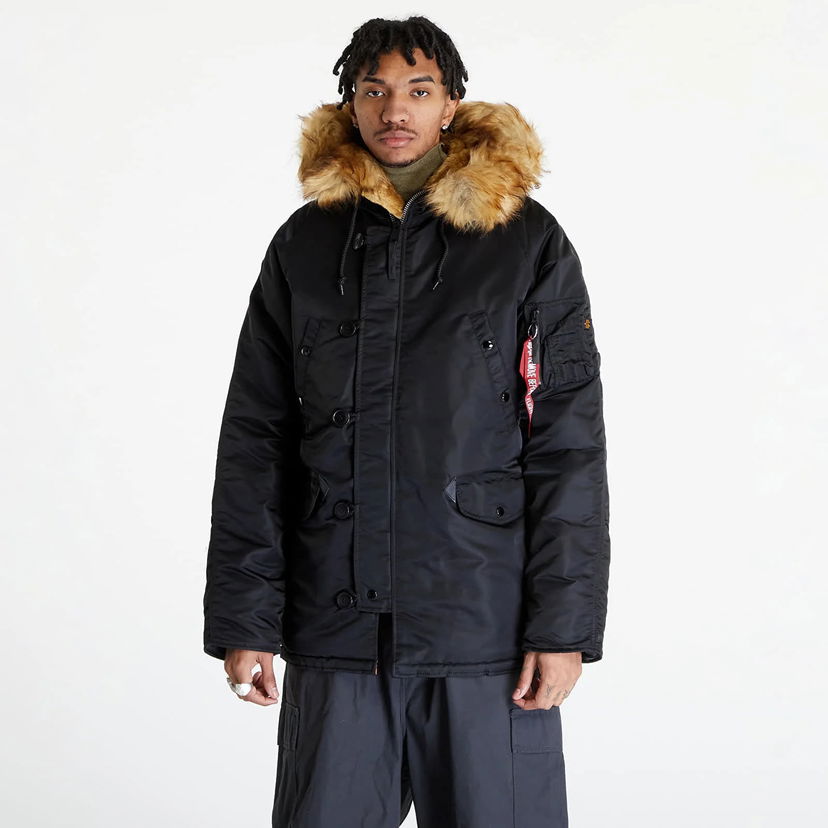 Яке Alpha Industries N3B VF 59 Black Черно | 103141 03