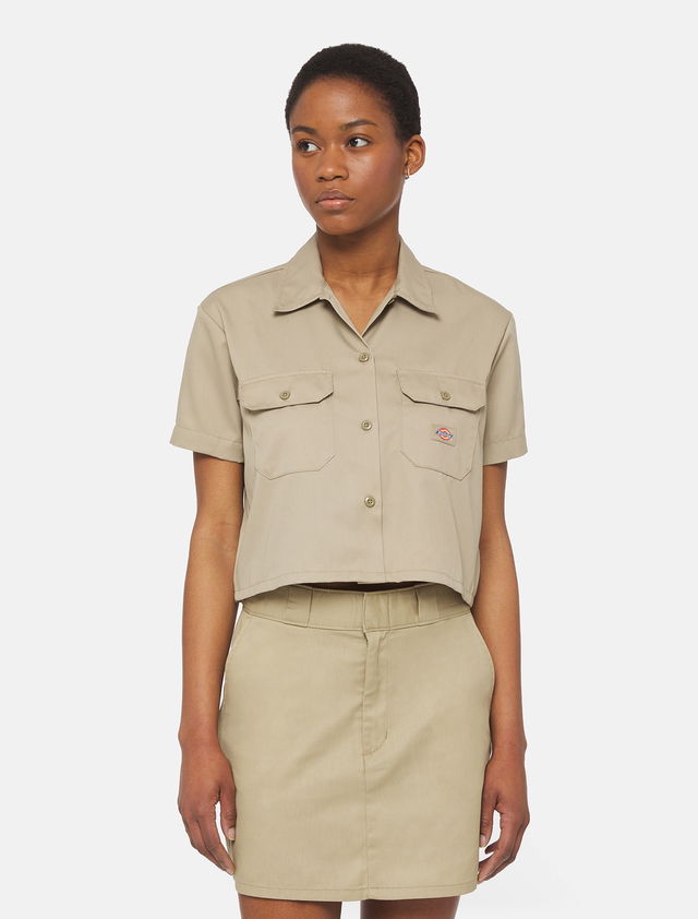 Cropped Work Shirt