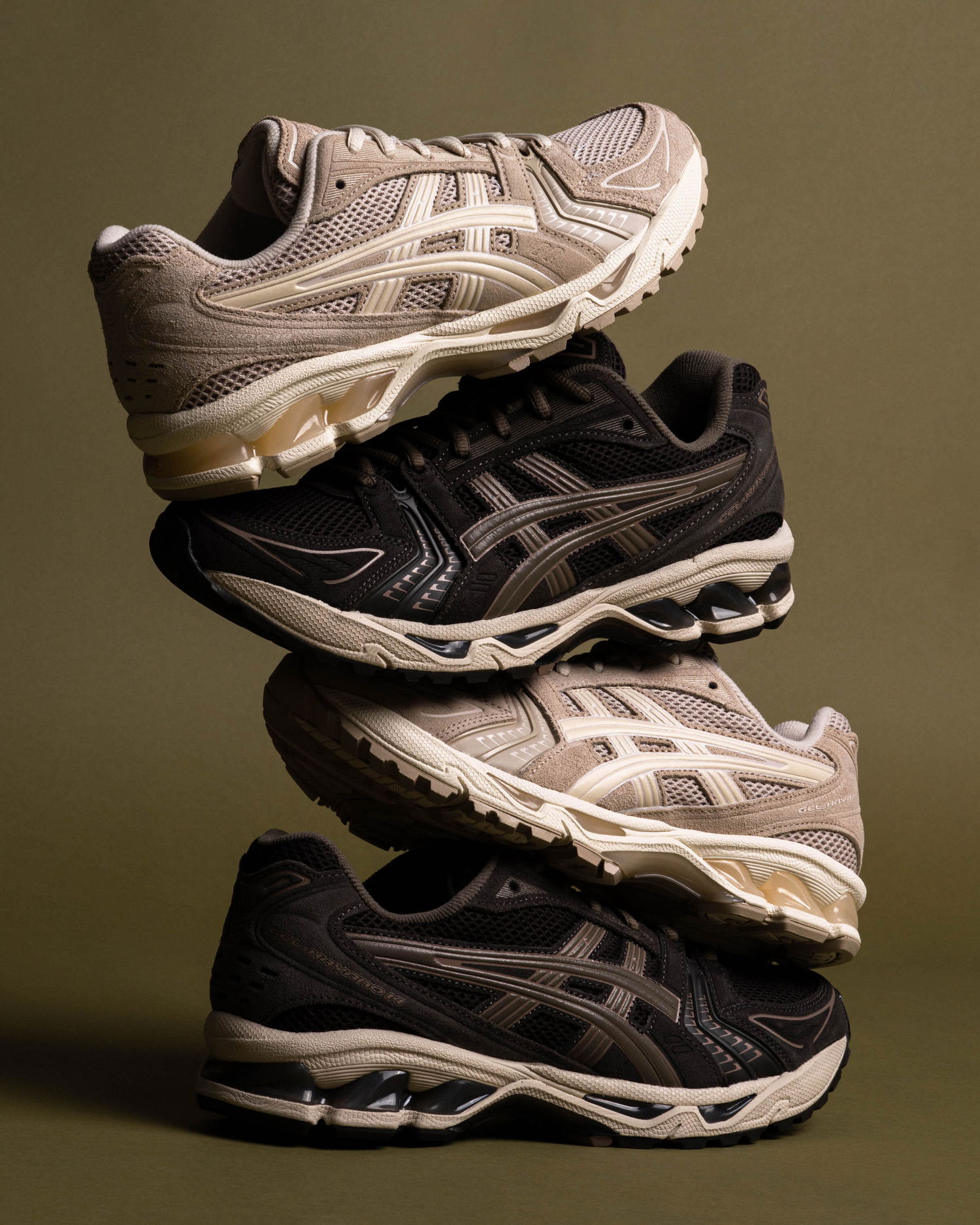 Кецове и обувки Asics GEL-KAYANO 14 "Simply Taupe/Oatmeal" Бежово | 1201A161-251, 1