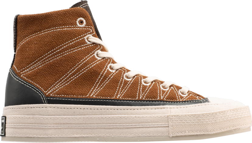 Кецове и обувки Converse Cosy Granola Chuck 70 HI Кафяво | 171548c-721