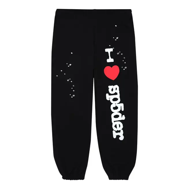 Спортни панталони Sp5der Sp5der Souvenir Sweatpants Черно | 2406-1FW230204SS-BLAC