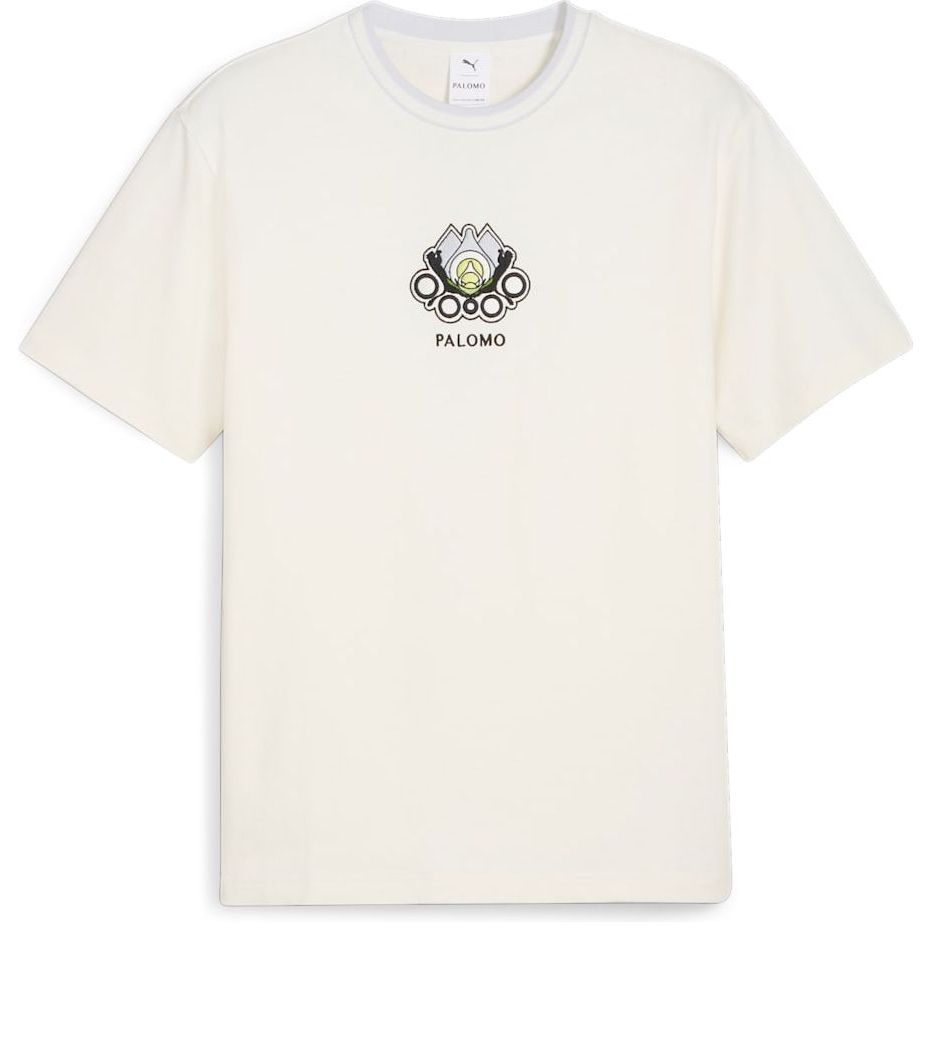 Тениска Puma Palomo Graphic T-Shirt Бяло | 625558-65, 0