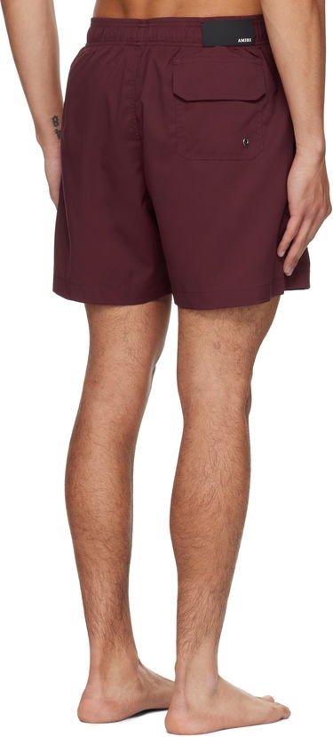 Къси панталони AMIRI AMIRI 'Club Amiri' Swim Shorts Бургунди | AMSWTK1045, 2