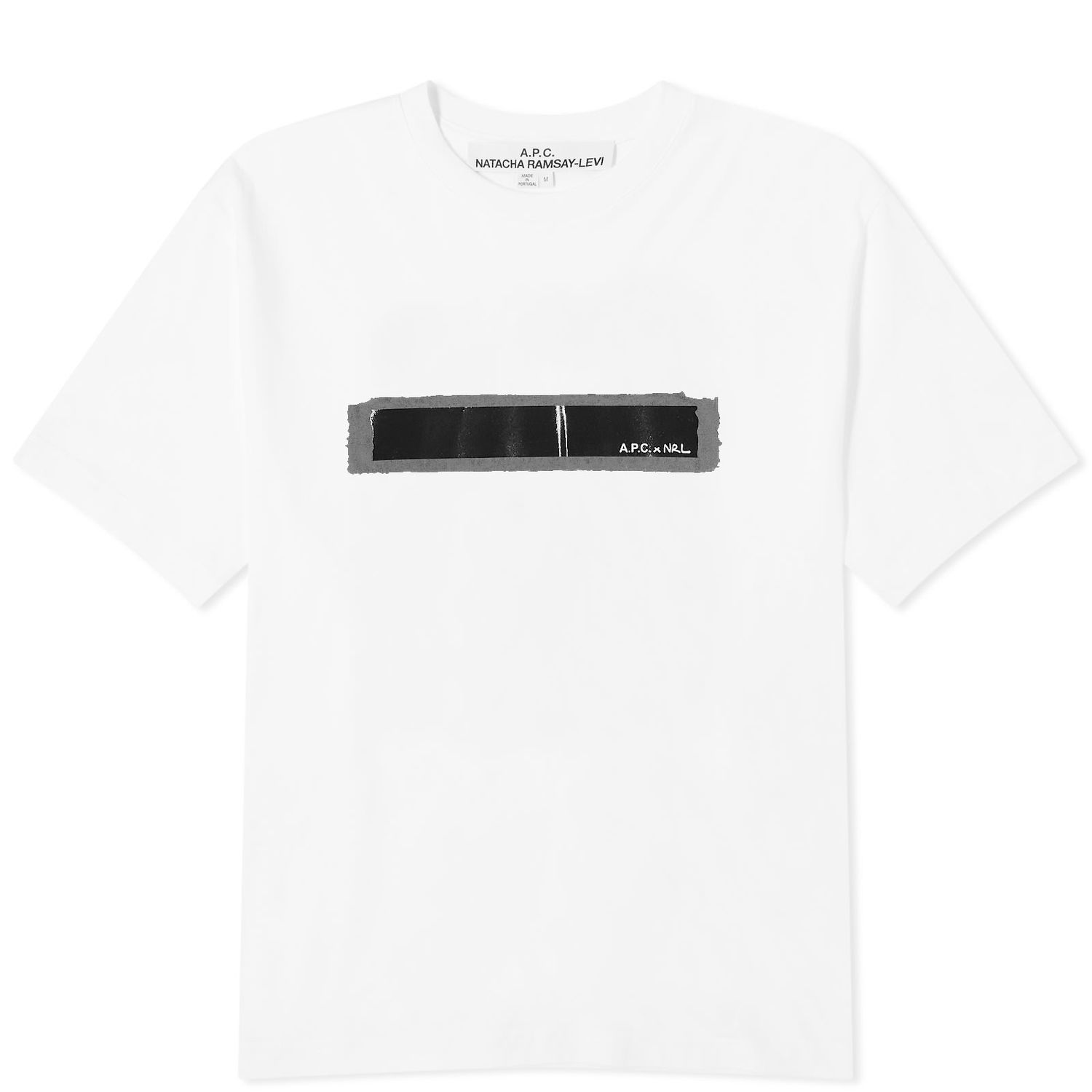 Тениска A.P.C. Ramsay Levi Jean White T-Shirt Бяло | COGYK-H26372-AAB, 0