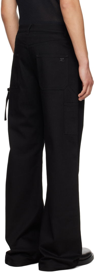 Карго панталони Courrèges Courrèges Sailor Jeans Черно | 124DPA188DE0020, 2