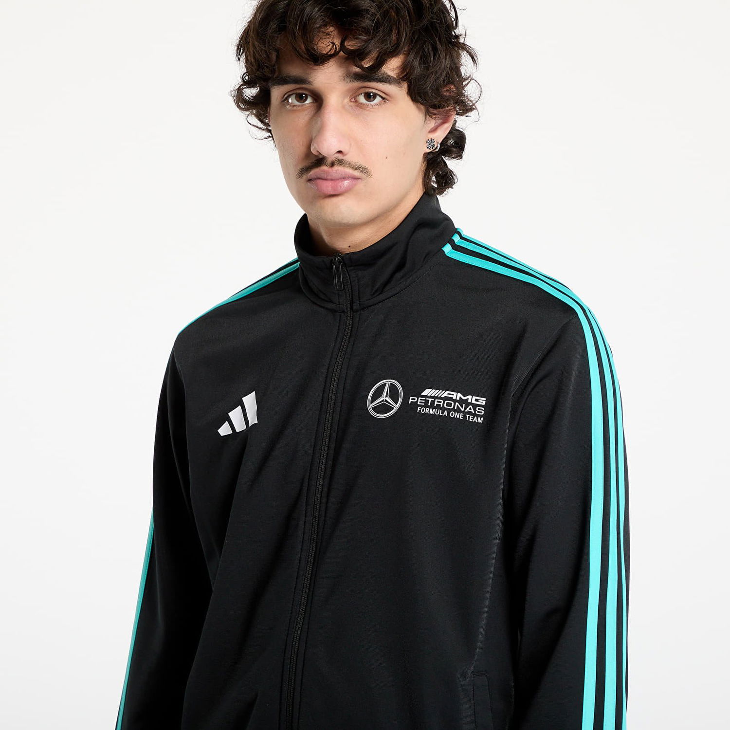 Комплект adidas Performance Mercedes - AMG Petronas Formula One Team DNA Track Jacket Черно | JV5355, 1