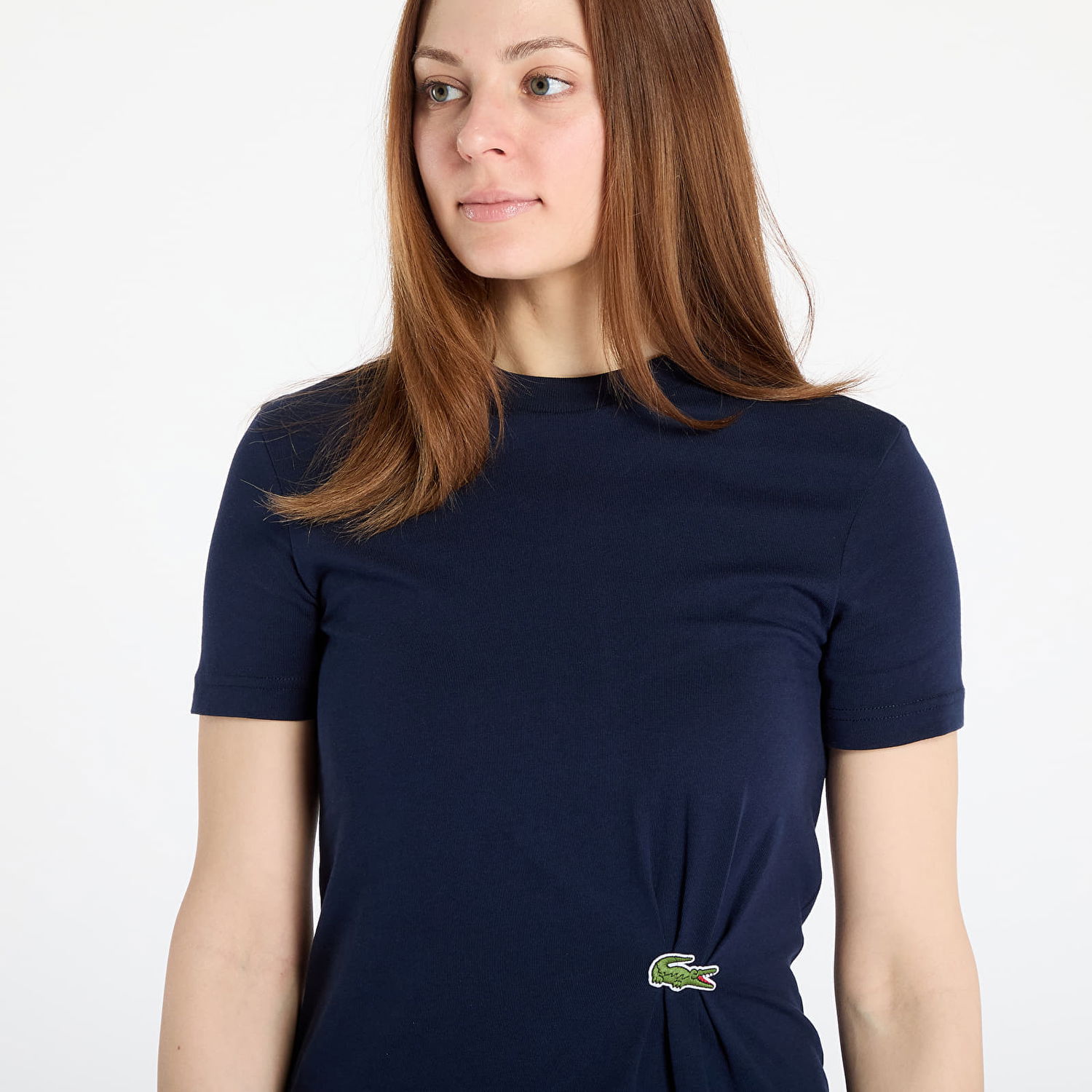 Pокля Lacoste Lacoste Heavy Jersey Dress Тъмно синьо | EF0583 166, 1