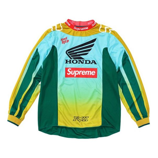 Фланелка Supreme Honda Fox Racing Moto Jersey Многоцветен | SUP-FW19-598