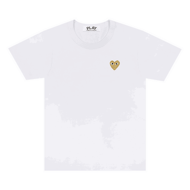 Тениска Comme des Garçons PLAY Heart T-Shirt Бяло | AZ T215 051 4, 0
