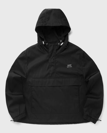 Ветровка AMI Paris HOODED WINDBREAKER Черно | UJK101.PA0007-001, 0