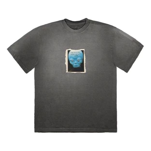 Тениска Cactus Jack by Travis Scott Travis Scott Alien Graphic T-Shirt Сиво | CJFN-SS43