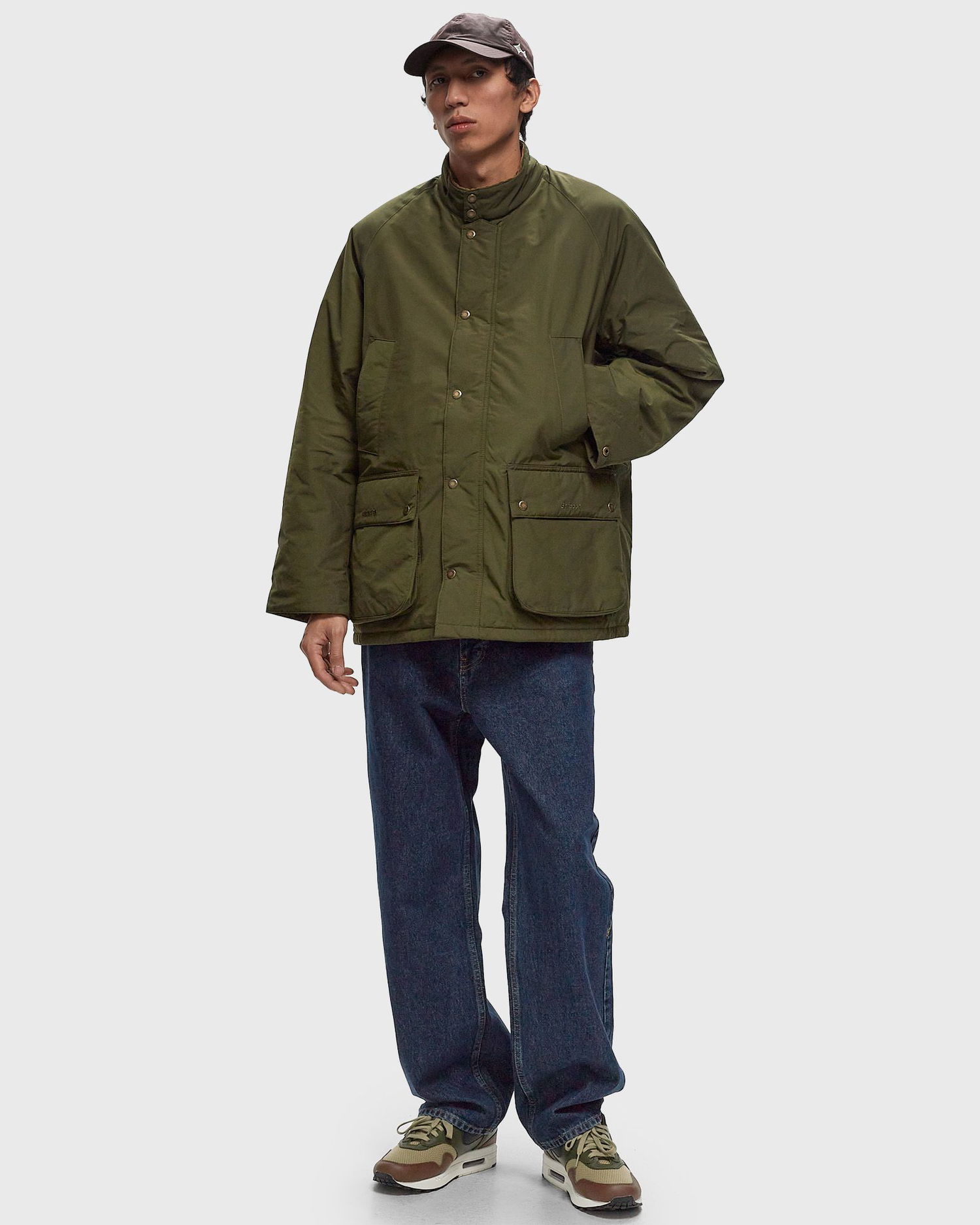 Ветровка Barbour BARACUTA Cas Beda Windbreaker Зелено | MCA1010SN31, 1