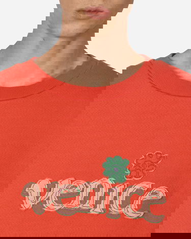 Суитчър ERL Crewneck Sweatshirt Червено | ERL08T025 1, 5