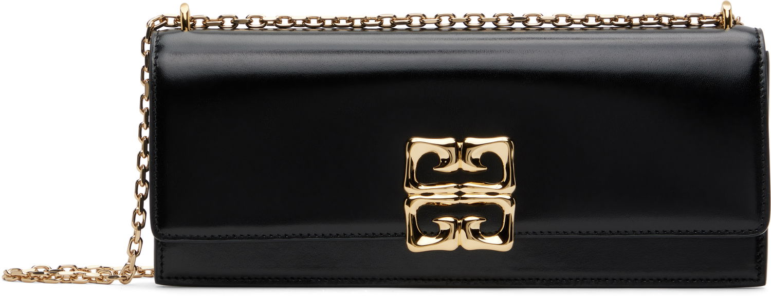 Дамска чанта Givenchy Givenchy 4G Liquid Clutch Bag Черно | BB5127B27G001, 0