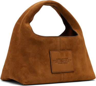 Голяма пазарска чанта Marc Jacobs The Suede Mini Sack Tote Кафяво | 2F5HSH099H01, 2