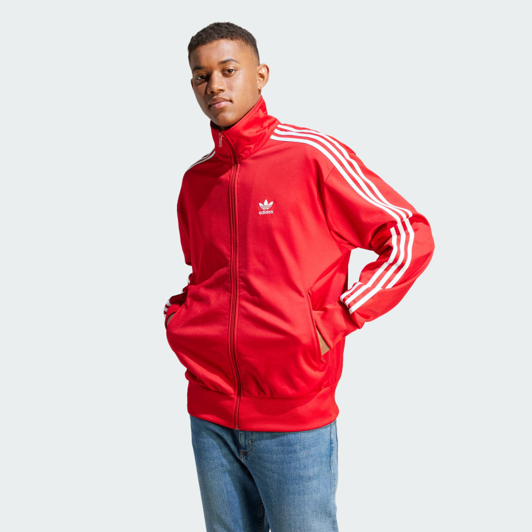 Яке adidas Originals Adicolor Classics Firebird Червено | IJ7060, 1
