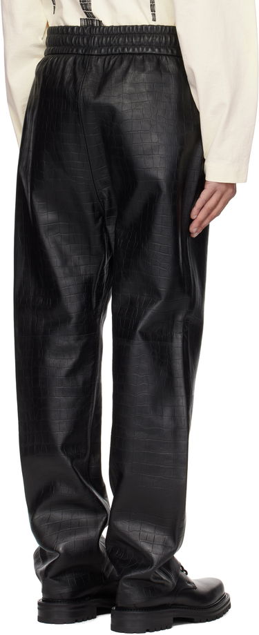 Спортни панталони Fear of God Fear of God Forum Leather Pants Черно | FGE240-4141CEN, 2