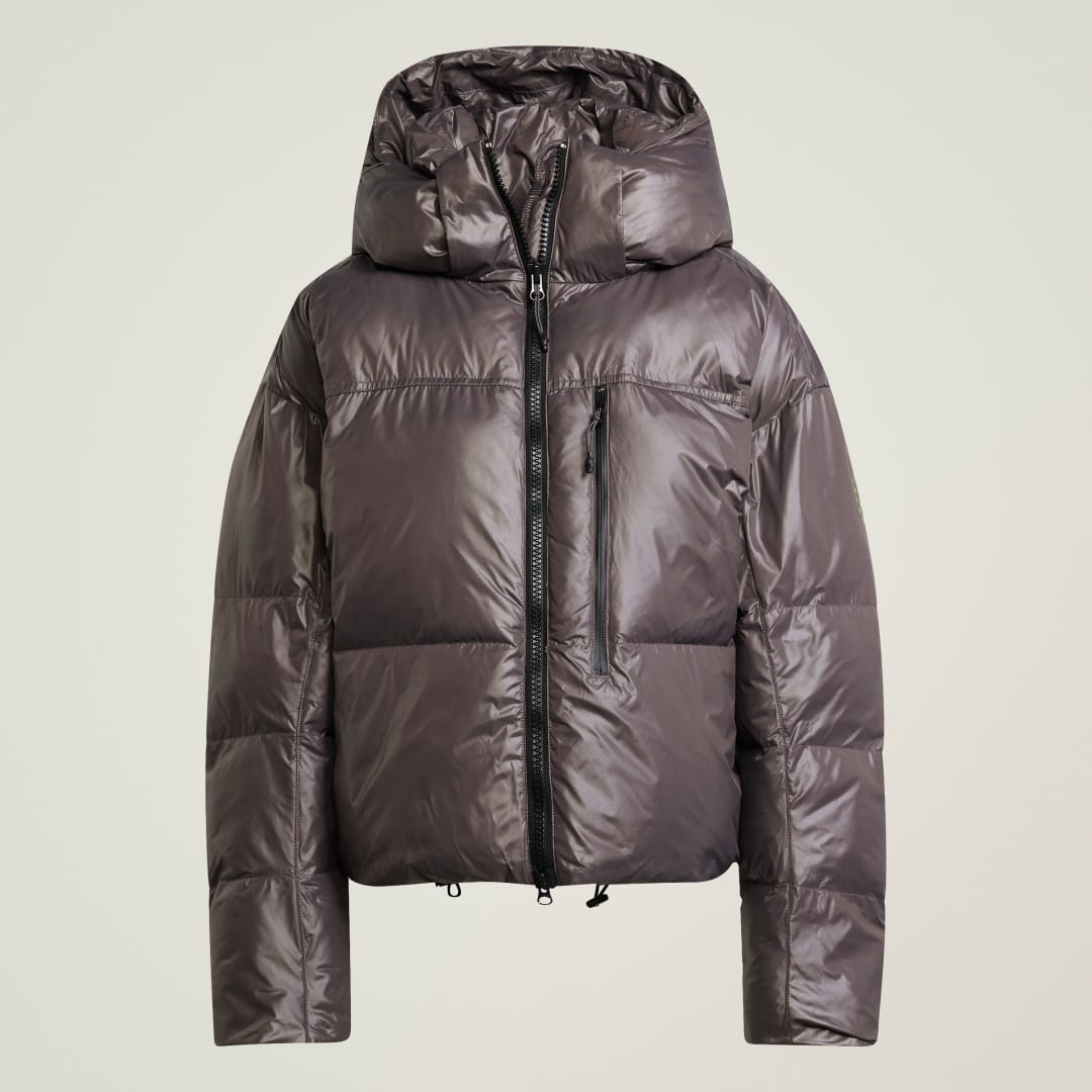 Пухо яке adidas Performance Short Padded Winter Сиво | IW9841, 1
