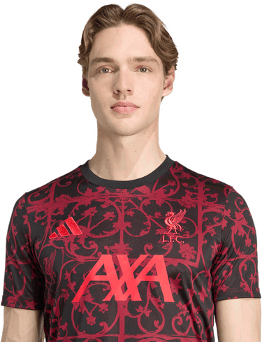 Фланелка adidas Originals Liverpool FC Pre-Match Jersey 2025/26 Черно | jv9013, 2