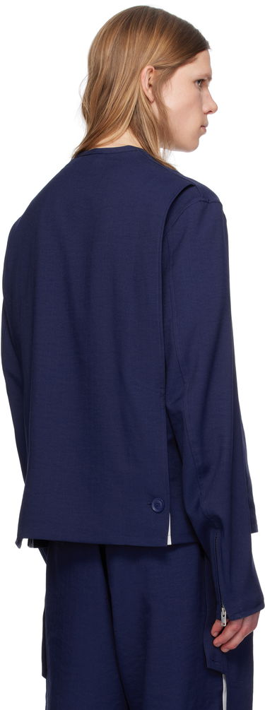 Яке бомбър Y-3 Y-3 Sport Uniform Jacket Тъмно синьо | JM7795, 2