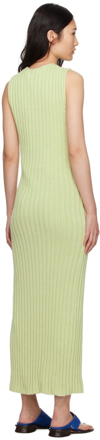 Pокля Baserange Maxi Knit Dress Зелено | DRLOS-CO-SP24, 2
