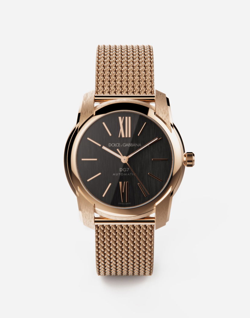 Часовник Dolce & Gabbana Dolce & Gabbana DG7 Automatic Watch with Milanese Mesh Bracelet Металик | WWEE1GWW02087534