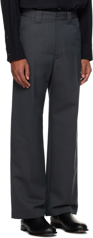 Панталони LEMAIRE LEMAIRE Straight Trousers Сиво | PA1148 LF483, 1
