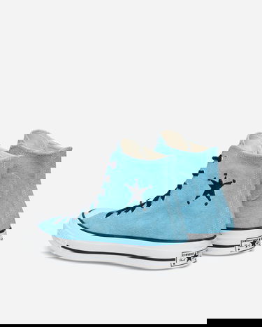 Кецове и обувки Converse Stüssy x Chuck 70 High "Sky Blue" Синьо | A07663C, 4