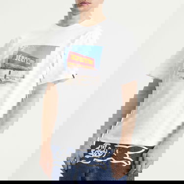 Тениска BBC IceCream Billboard T-Shirt Бяло | IC25442-WHT, 2